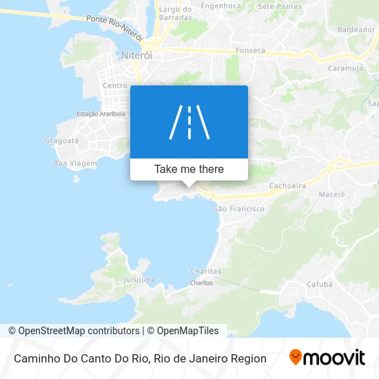 Caminho Do Canto Do Rio map