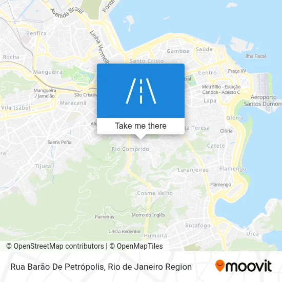 Rua Barão De Petrópolis map