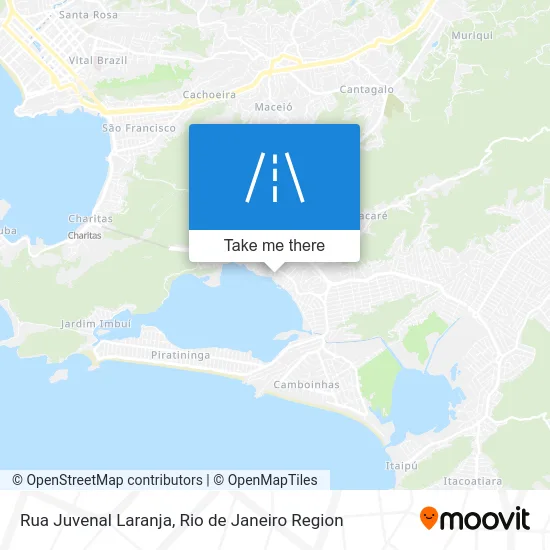 Rua Juvenal Laranja map