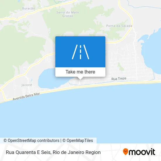 Rua Quarenta E Seis map