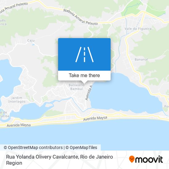 Mapa Rua Yolanda Olivery Cavalcante