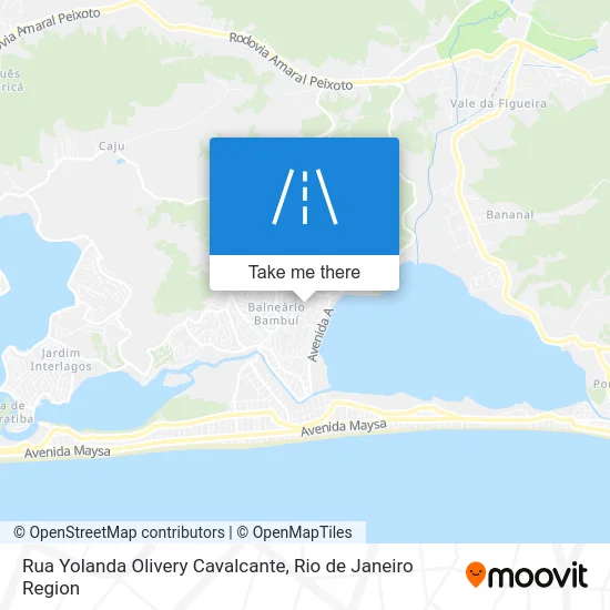 Rua Yolanda Olivery Cavalcante map
