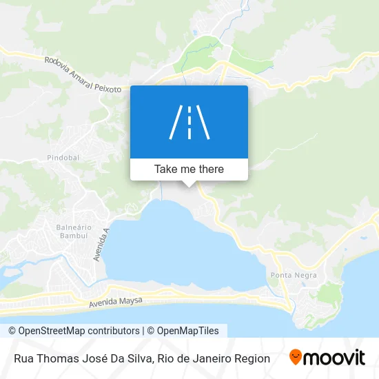 Rua Thomas José Da Silva map