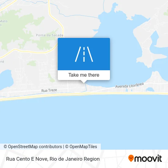 Rua Cento E Nove map