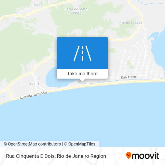Rua Cinquenta E Dois map