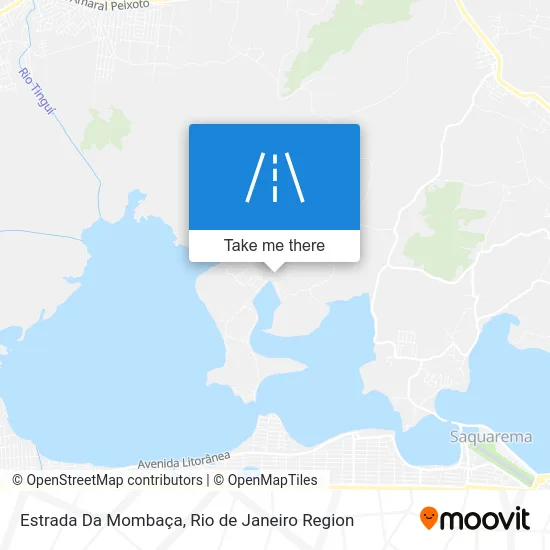 Estrada Da Mombaça map