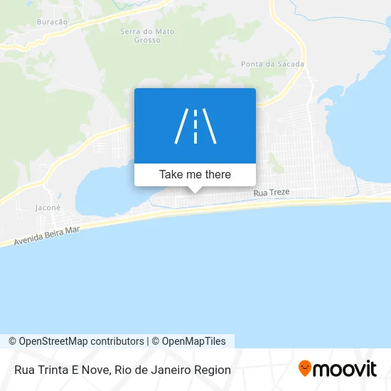 Rua Trinta E Nove map