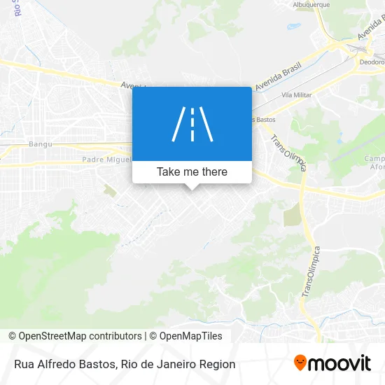 Rua Alfredo Bastos map