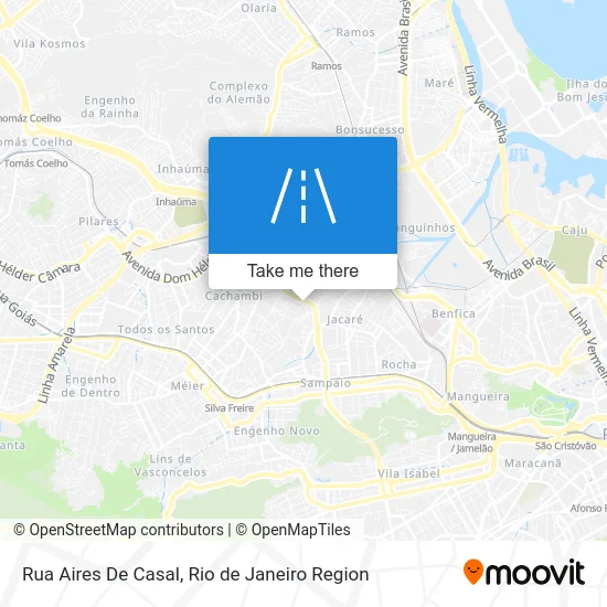 Rua Aires De Casal map