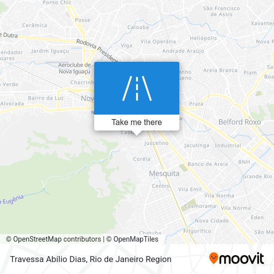 Travessa Abílio Dias map