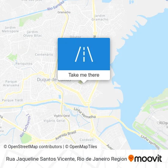 Rua Jaqueline Santos Vicente map