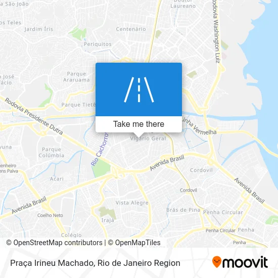 Praça Irineu Machado map