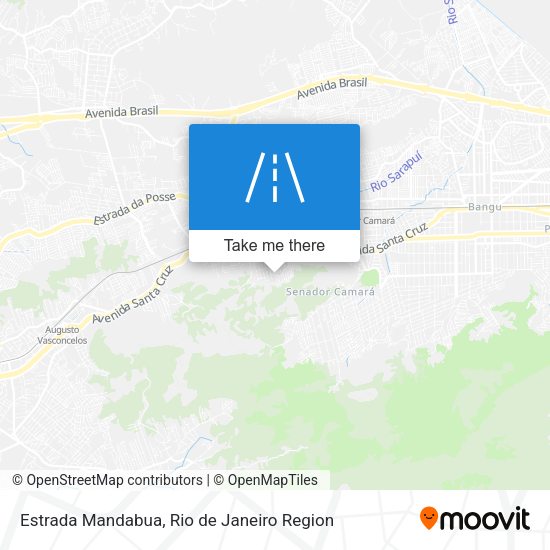 Estrada Mandabua map