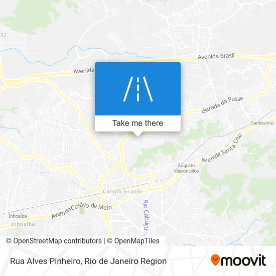 Rua Alves Pinheiro map