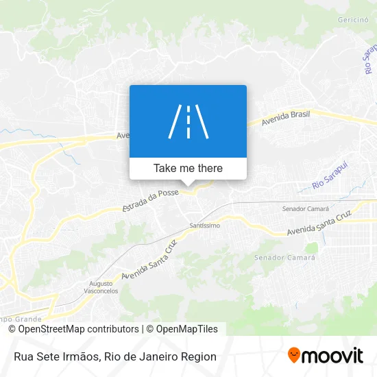 Rua Sete Irmãos map