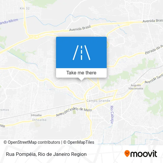 Rua Pompéia map