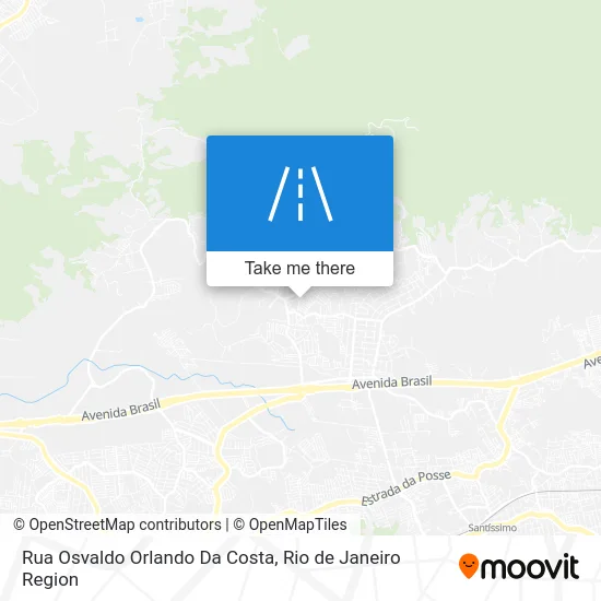 Rua Osvaldo Orlando Da Costa map