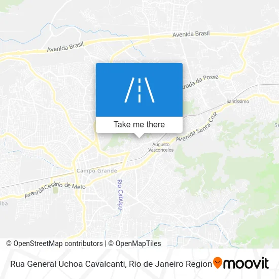 Rua General Uchoa Cavalcanti map
