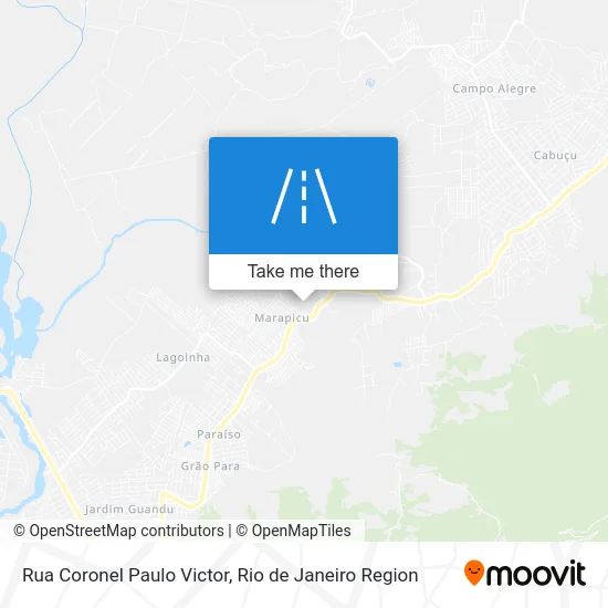 Rua Coronel Paulo Victor map