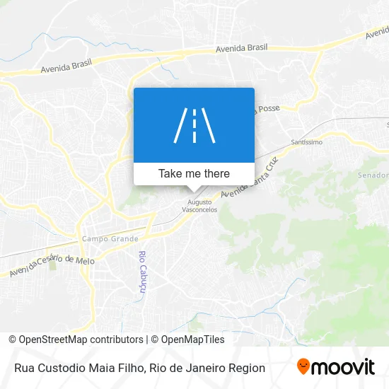 Rua Custodio Maia Filho map
