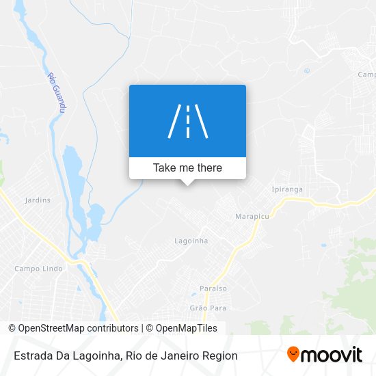 Estrada Da Lagoinha map