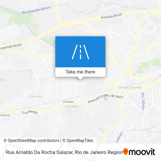 Rua Arnaldo Da Rocha Salazar map