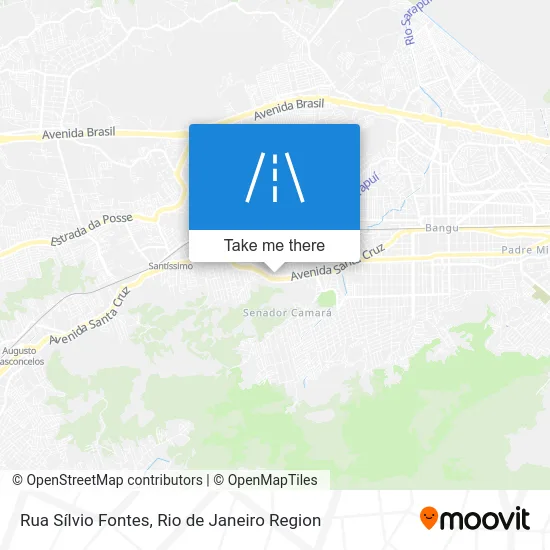 Rua Sílvio Fontes map