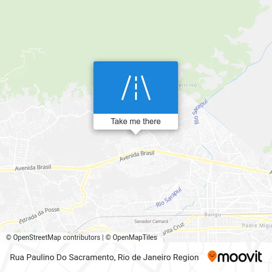 Rua Paulino Do Sacramento map