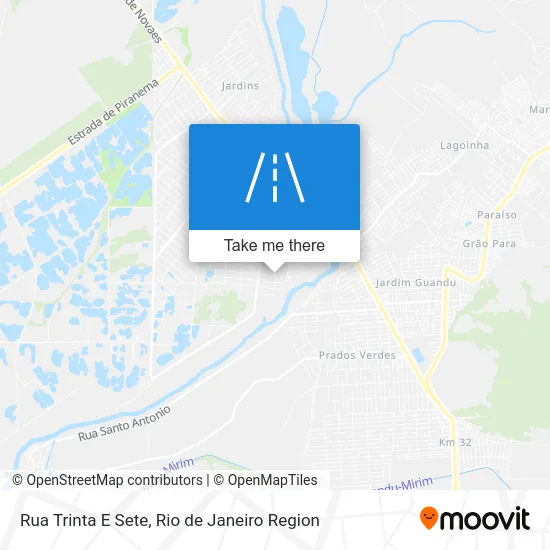 Rua Trinta E Sete map