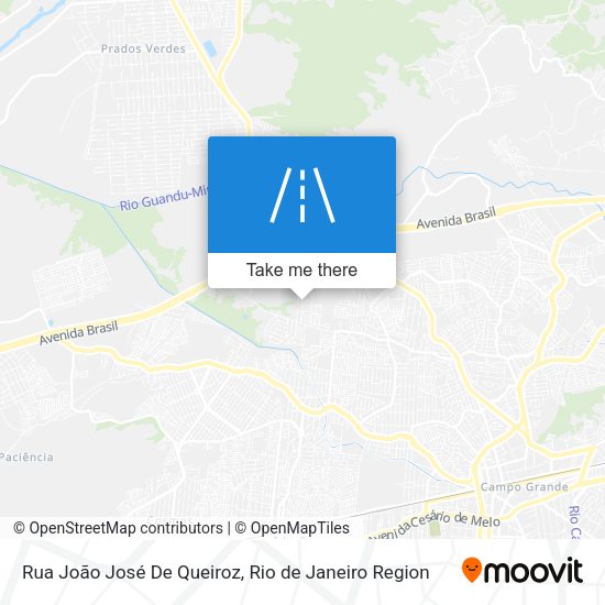 Rua João José De Queiroz map