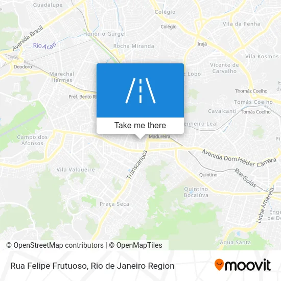 Rua Felipe Frutuoso map