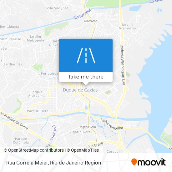 Rua Correia Meier map