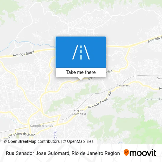 Rua Senador Jose Guiomard map