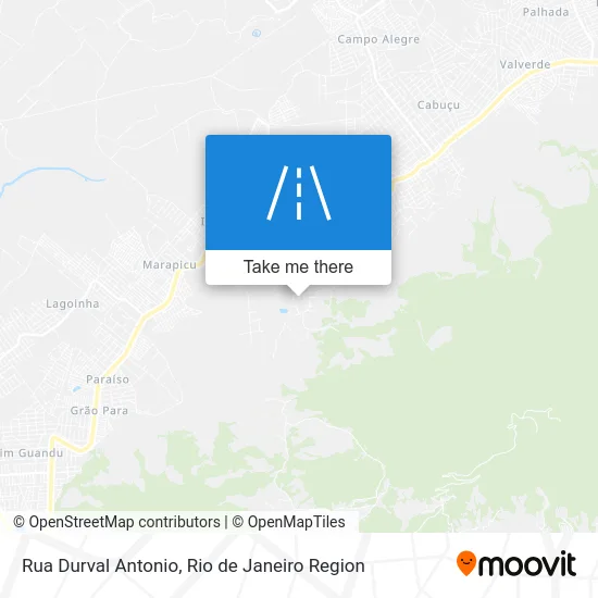 Rua Durval Antonio map