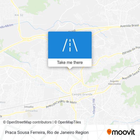 Praca Sousa Ferreira map