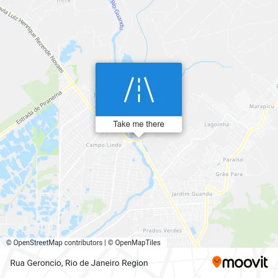 Rua Geroncio map