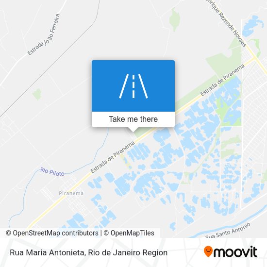Rua Maria Antonieta map