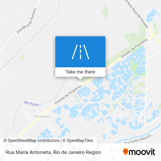 Rua Maria Antonieta map