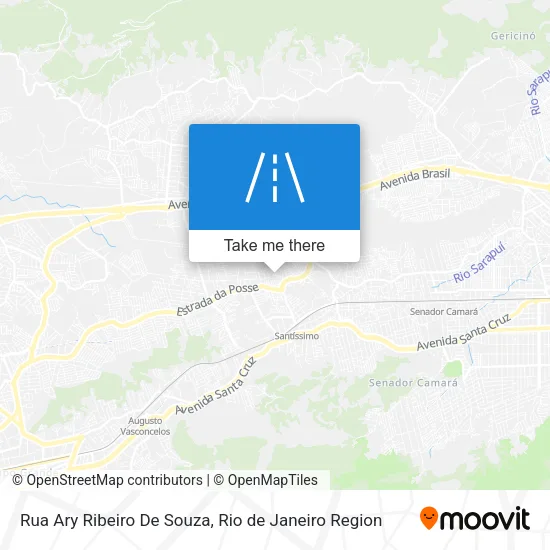 Rua Ary Ribeiro De Souza map