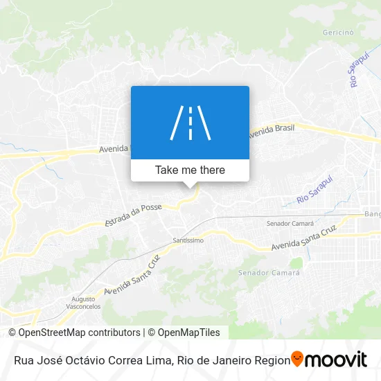 Rua José Octávio Correa Lima map