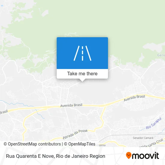 Rua Quarenta E Nove map