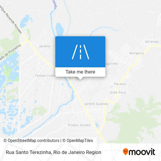 Rua Santo Terezinha map