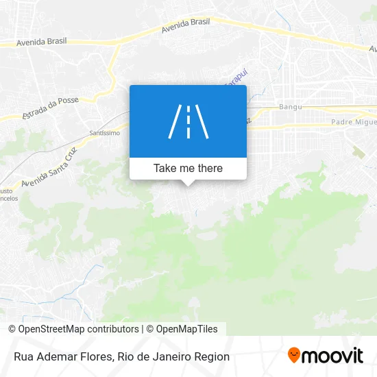 Rua Ademar Flores map