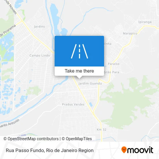 Rua Passo Fundo map