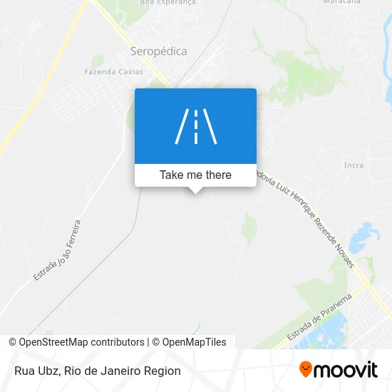 Rua Ubz map