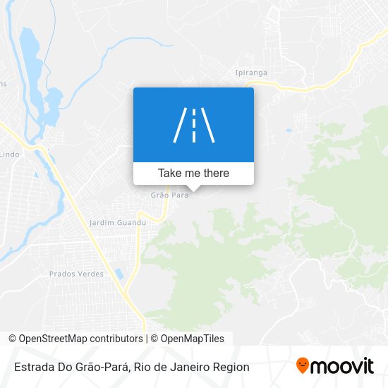 Estrada Do Grão-Pará map