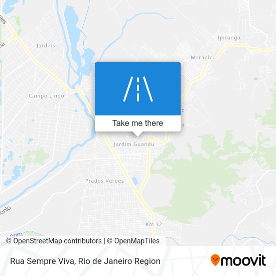 Rua Sempre Viva map