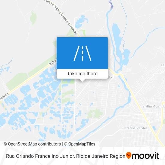 Rua Orlando Francelino Junior map