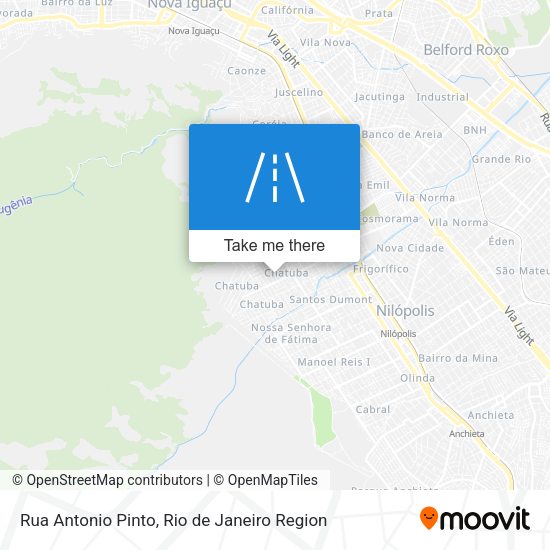 Rua Antonio Pinto map