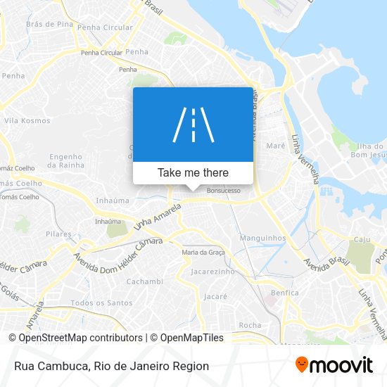 Rua Cambuca map